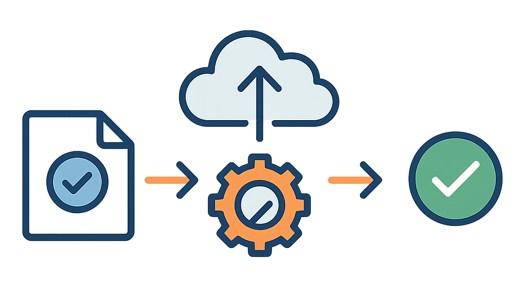 Data upload process
